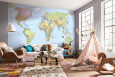 Xxl4-038 World-map Interieur Ia